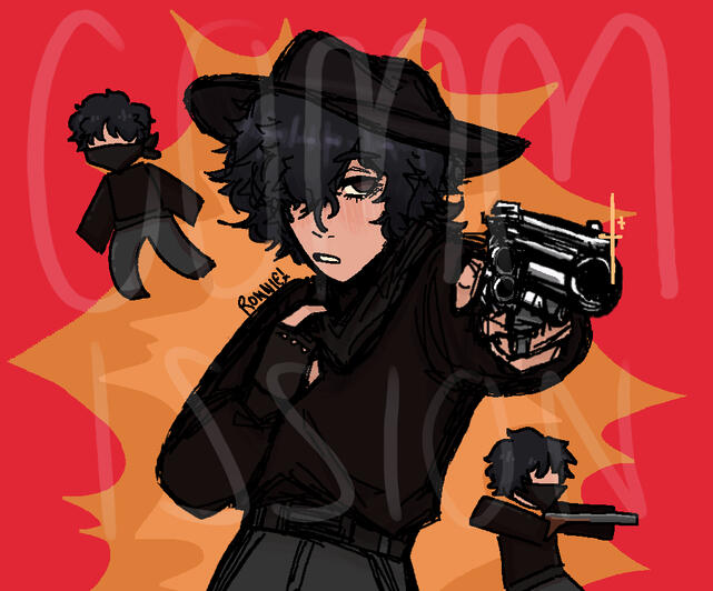 character belongs to Markiodo on roblox